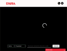 Tablet Screenshot of daria.com.ar