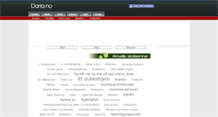 Desktop Screenshot of daria.no